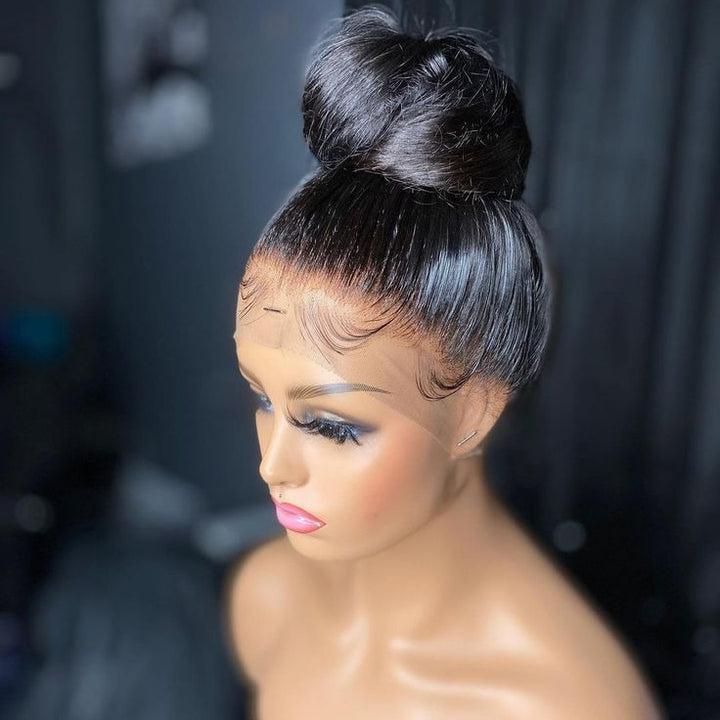 Update Invisi Strap 360 Full Lace Wig Peruvian Straight Human Hair