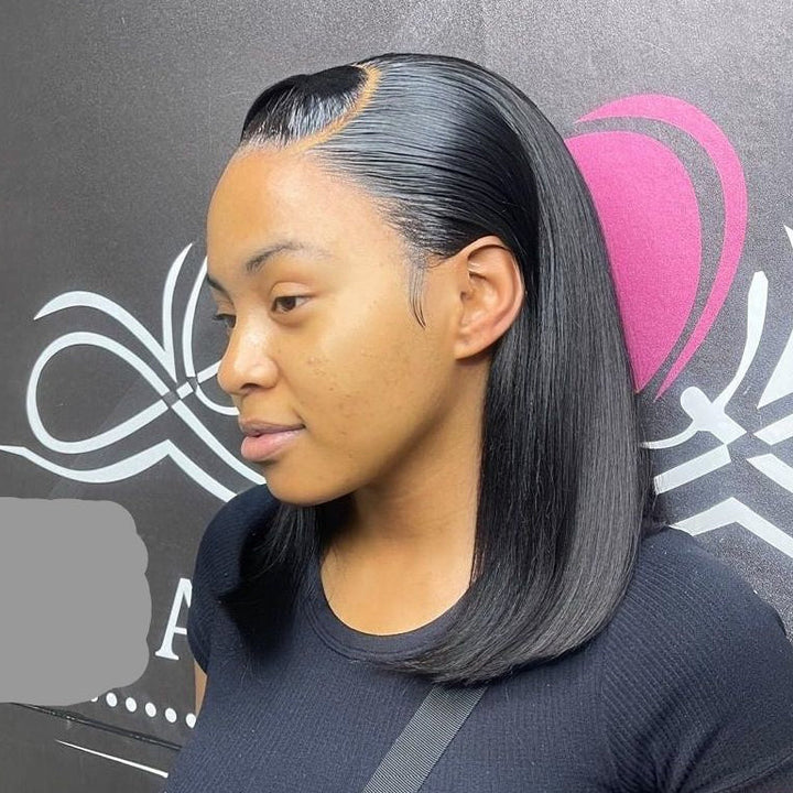 SPECIAL|  Glueless Bob Peruvian Hair 13X4 Full Frontal Wig