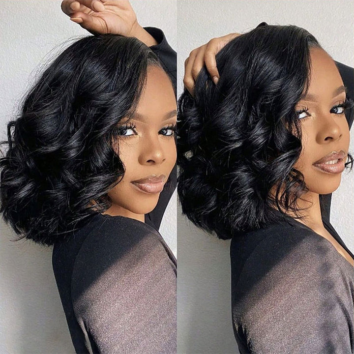 SPECIAL| 2026 New in Vietnam Raw Hair Glueless Loose Bouncy Short Wig