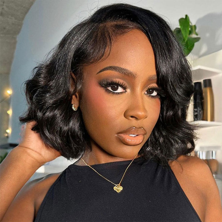 SPECIAL| 2026 New in Vietnam Raw Hair Glueless Loose Bouncy Short Wig