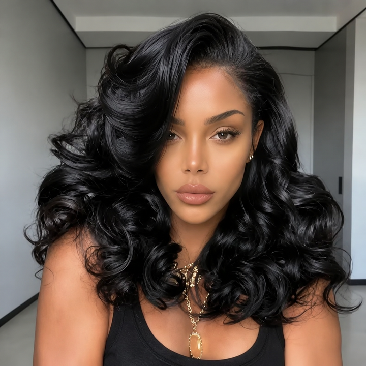 2026 New Chic Loose Wavy 5x6 Easy Wear And Go Wig Snug Adjustable Cap