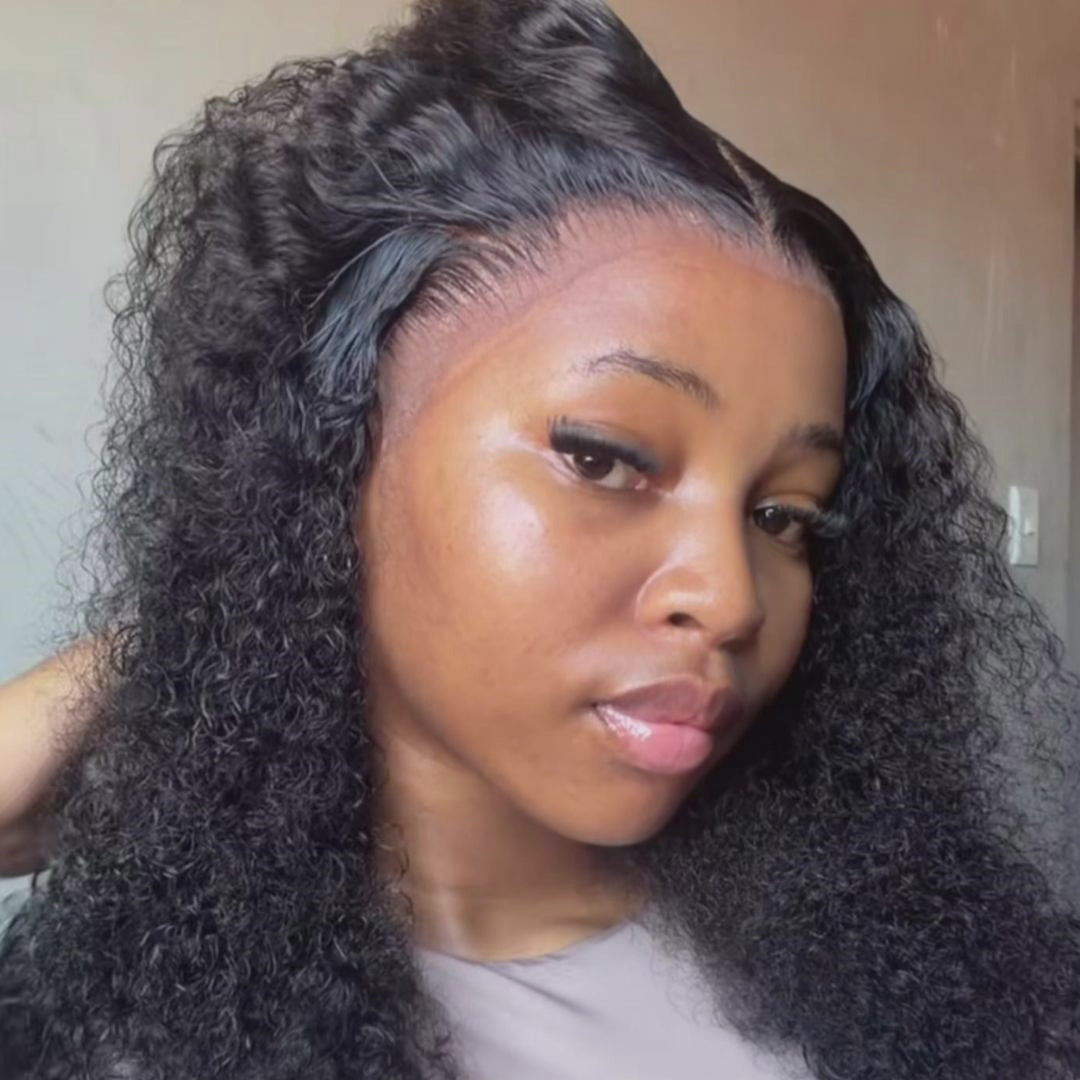 50% Off Flash Deal Double Drawn 13x4 Lace Frontal Bob Wig Italian Curly Human Hair