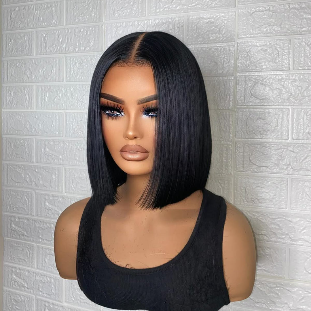 SPECIAL|  Glueless Bob Peruvian Hair 13X4 Full Frontal Wig